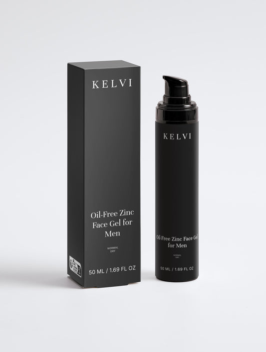 Oil-Free Zinc Face Gel for Men